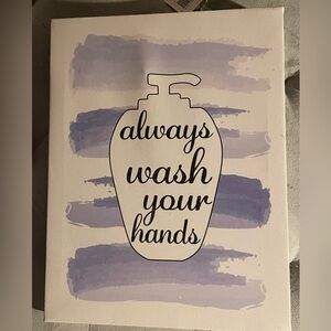 Smoke free pet free home. New with tags.  Bathroom decor!